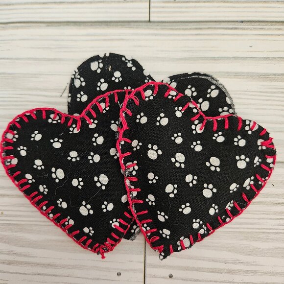 Hand Sewn Lavender Filled Heart Sachets - Picture 5 of 6